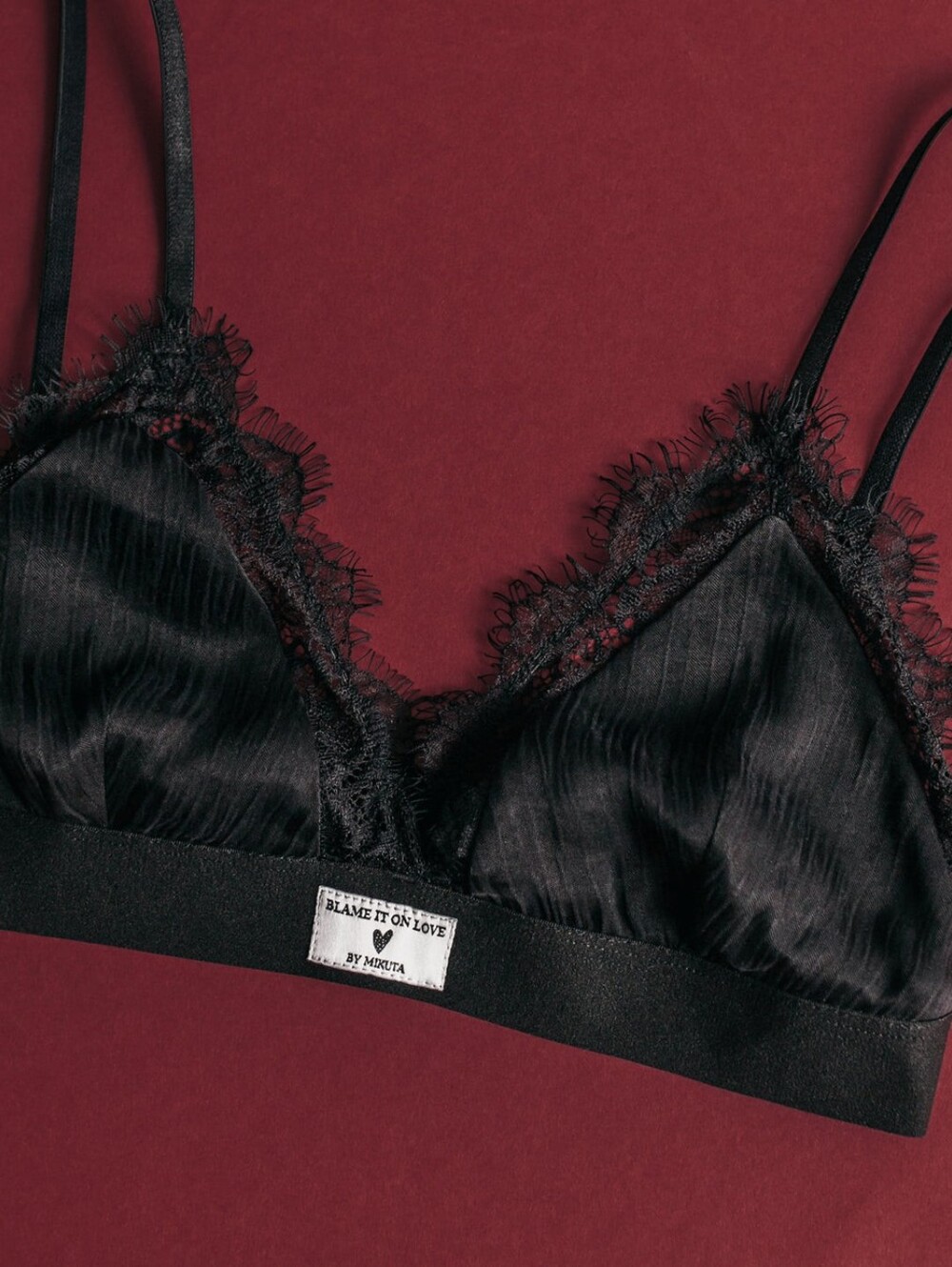 NWT The Crinckle Bralette - Mikuta